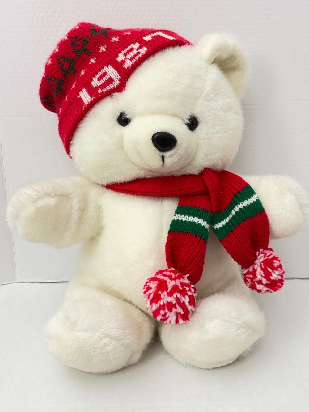 VTG 1987 Kmart Polar Bear Plush